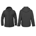 thumbnail image 4 of Chaqueta deportiva al aire libre Soft Shell de fibra de poliéster, abrigo cálido de camuflaje para acampar, 4 of 8