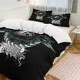 thumbnail image 6 of Eye Tool Band Music 3 Pieces Bedding Sets Comfortable Soft Comforter Sets Decoration Bedroom Gifts With 1 Duvet Cover 2 Pillowcases, 6 of 7