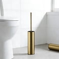 thumbnail image 2 of Sentmoon Porte-Brosses de Toilette Brosse de Toilette Autoportante Brosse de Toilette Somptueuse Brosse de Toilette en Acier et Support Rond Haut Imperméable à la Rouille contre les Odeurs et Pratique à Nettoyer, 2 of 7