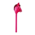 thumbnail image 2 of Horsehead Stick juguete Fewend Play Creative Portable Ligero Ligero Decoración de la fiesta de dibujos animados para niños temáticos de caballos Rosa rojo, 2 of 8