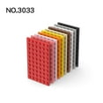 thumbnail image 3 of 20Pcs MOC Brick Parts 3033 Plate 6 x 10 Compatible Building Block Particle DIY Assmble Kid Puzzle Brain Toy Birthd Birthday Gift beige-20pcs, 3 of 6