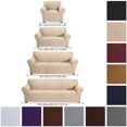 thumbnail image 2 of Amdohai Stretch Sofa Slipcover Milk Silk Fabric -Slip Soft Couch Sofa, 2 of 7