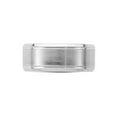 thumbnail image 3 of Mens Brushed Sterling Silver Band Ring 6mm, 3 of 5