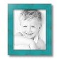 thumbnail image 2 of ArtToFrames 8.5x11 inch Turquoise Picture Frame, Blue 8" x 11" Wood Poster Frame (WOM-4588) 1234, 2 of 7