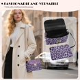 thumbnail image 3 of Pzuqiu Leopard Print Crossbody Bags Leather Women Versatile Soft Lightness Quilted Leather Crossbody Bags for Women with Chain Strap Fashion Trendy for Daily Use and Travel, 3 of 7