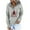Gris, variante sur Mirages Chandails d'Automne pour Femmes, Blouse à Manches Longues avec Poche Imprimée de Noël pour Femmes, Chandail Décontracté, Chandails à Capuchon à Boutons