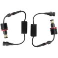 thumbnail image 1 of 1 Pair 120w 12led Car Angel Eye Headlights For E82 E90 E92 E60 E61 E63 E89 X6 H8 Banmo, 1 of 5