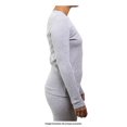 thumbnail image 4 of Playera George Talla CH Térmica Cuello Redondo con Textura Gris, 4 of 4