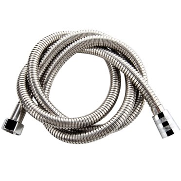 Wideskall 60 Inch Long Premium Flexible Bathroom Stainless Steel Handheld Shower Hose Walmart Com