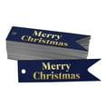 thumbnail image 1 of Inkdotpot Gold Foil Paper Hang Tags Merry Christmas Favor Tags 100 Pieces, 1 of 6