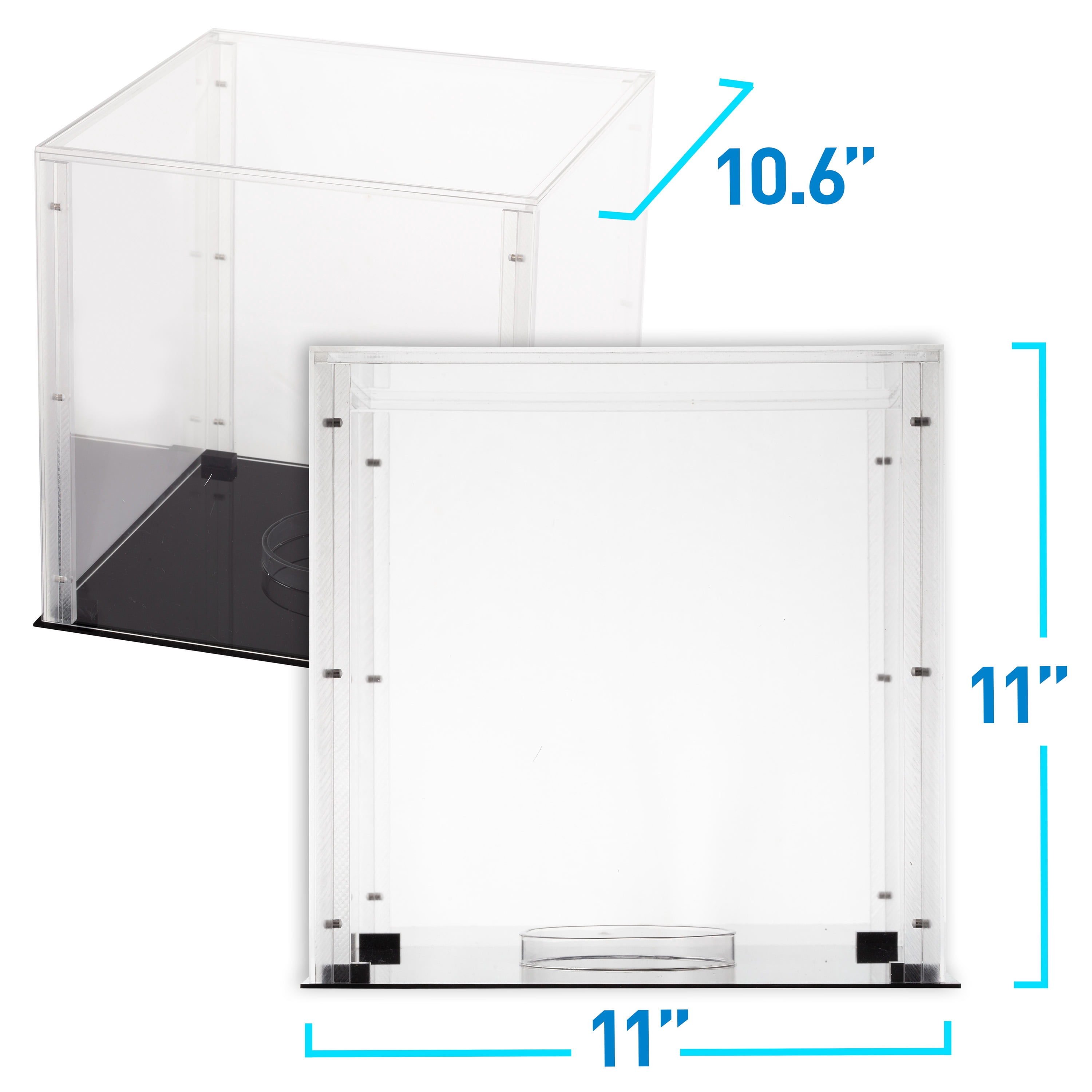 Franklin Sports Acrylic Sport Custom Display Case, Clear