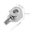 thumbnail image 2 of HEATSHAKING 2 Pcs Batteur à Pédale Tambour Contrepoids pour Joueurs Intermédiaires, 2 of 5