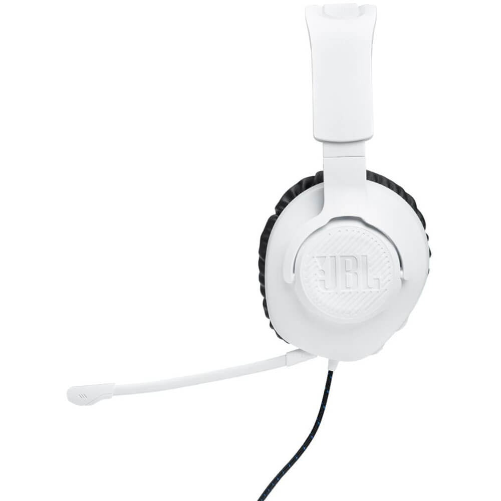 JBL QUANTUM100WH Quantum 100 Gaming Headset - White, 1 - City Market