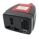 thumbnail image 4 of Fuente De Alimentación Del Cargador Usb Del Adaptador Del Inversor De Corriente Del Coche 150W 12V Dc A 220V Ac Vogacara VI007499-00, 4 of 7