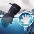 thumbnail image 6 of CAIXIA Gloves For Women Men's Ski and Snowboard Gloves for Winter Cold Weather with Touchscreen Compatible Fingers and Color Block Design,Black, 6 of 7