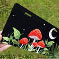 thumbnail image 5 of 1 Pcs 2D Flat License Plate Covers & Frames, Magic Mushrooms For Decorative Front, Waterproof For Decoration Aluminum License Plate Covers & Frames Cover For Men Women, 12" X 6", 5 of 6