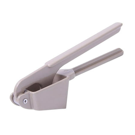 

HEMOTON Multifunction Garlic Press Slicer Creative Garlic Mincer Crusher Alloy Garlic Grinder Kitchen Gadget (Grey)