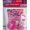 thumbnail image 5 of Justice League Girl Birthday Party Bundle includes 16 Dessert Plates, 16 Napkins, 1 Table Cover, 1 Birthday Banner, 16 Invitations and 16 Thank You Notes, 48 Piece Party Favor Pack with Loot Bags, 5 of 5