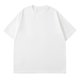 thumbnail image 1 of KIHOUT - Oferta de regalo para el Día del Padre, camisetas básicas lisas para hombre, blusas de liquidación, tallas grandes, moda informal, cuello redondo, manga corta, camisetas holgadas, blancas, 1 of 2