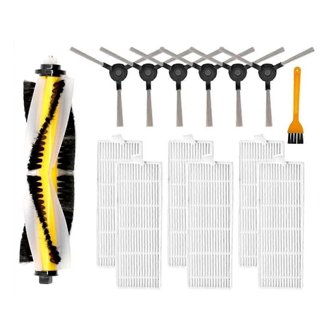 Para aspiradoras robot Genio Deluxe 370: Rodillo, cepillo lateral principal, filtro HEPA, repuestos y accesorios.
