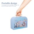 thumbnail image 3 of Paperboard Suitcase Decorative Storage Box with Handle Cardboard Case Kids Toys Box, 3 of 5