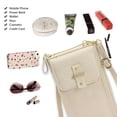 thumbnail image 4 of Small Crossbody Bag Cell Phone Purse Wallet with Credit Card Slots, 4 of 5