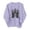 Purple, variant on LUVDA Women's Witch Coven Print Sweatshirt Mystical Halloween Long Sleeve Crewneck Top