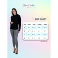 thumbnail image 6 of Savi Parker Women’s Ponte Maternity Leggings with Pockets – Pregnancy Clothes for All Seasons – 28” Inseam (S, Grey), 6 of 7