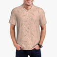 thumbnail image 5 of Yiaed New Year'S Eve PartyPrint Men's Short Sleeve Polo Shirt,Golf Polo for Men Three-Button Golf Shirt Athletic Casual Collared T-Shirt- Large, 5 of 7
