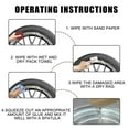 thumbnail image 2 of Universal Alloy Wheel Rim Scratch Repair Kit For Car Scratch Fix Quick, 2 of 6