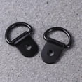 thumbnail image 2 of 24Pcs D Rings Photo Frame Hanging Hooks Picture Frame Holders Wall Bracket Hangers (Black), 2 of 3