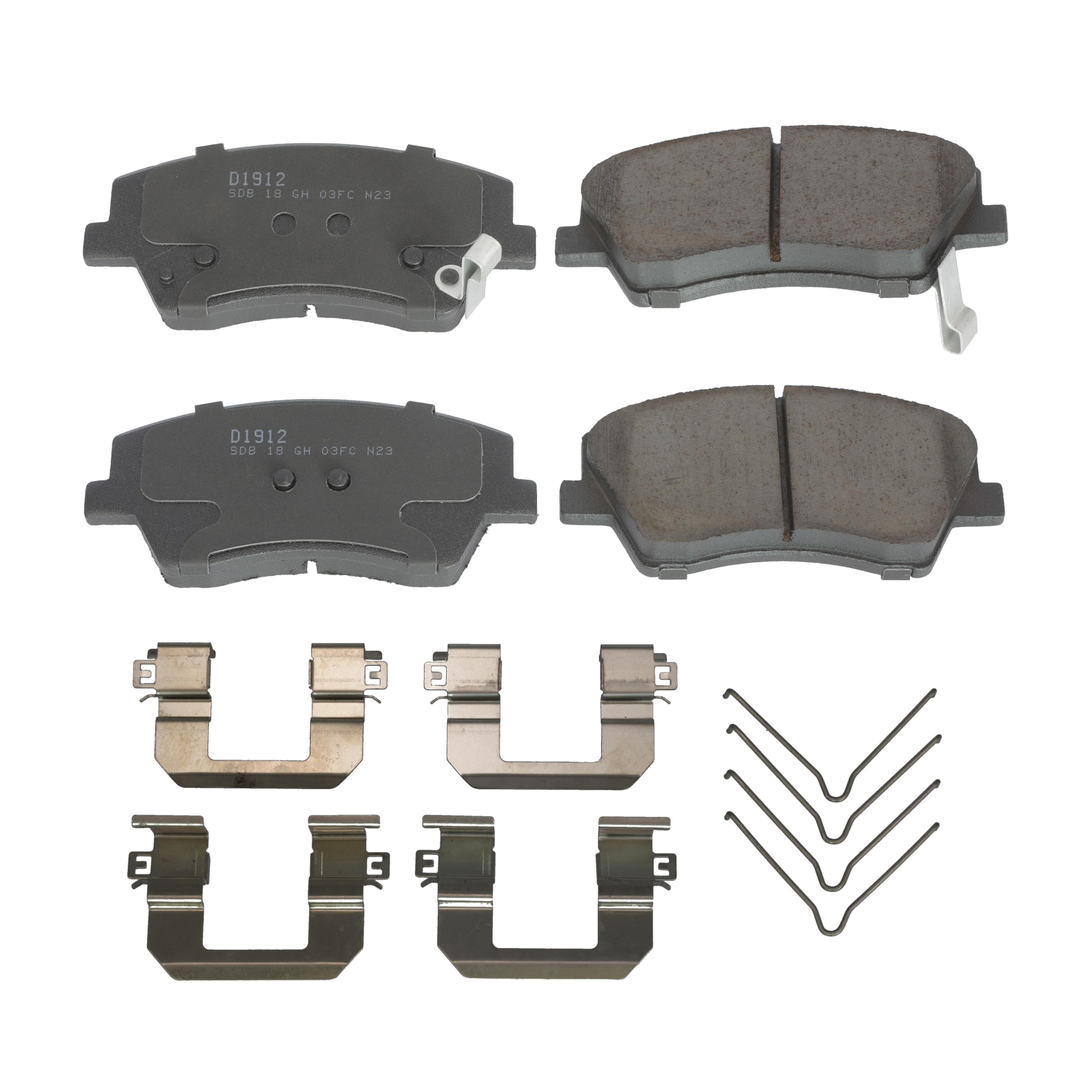 Winstop Brake Pad Set, Front WS.1912.0.C, Hyundai Elantra 2020-2017