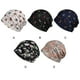 thumbnail image 4 of Minnieouse Sombrero para el sol a prueba de viento para ciclismo, gorro de algodón de moda y protector, turbante de encaje, gorro suave para Sombreros modelo-blanco, 4 of 6