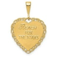 thumbnail image 4 of Auriga Fine Jewelry 14K Yellow Gold Sweet 16 Charm Pendant for Women (L-29 mm,W-19 mm), 4 of 6