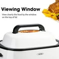 thumbnail image 2 of RoyalCraft 26 Quart Electric Turkey Roaster Oven Stainless Steel with Visible & Self-Basting Lid, White, 2 of 7