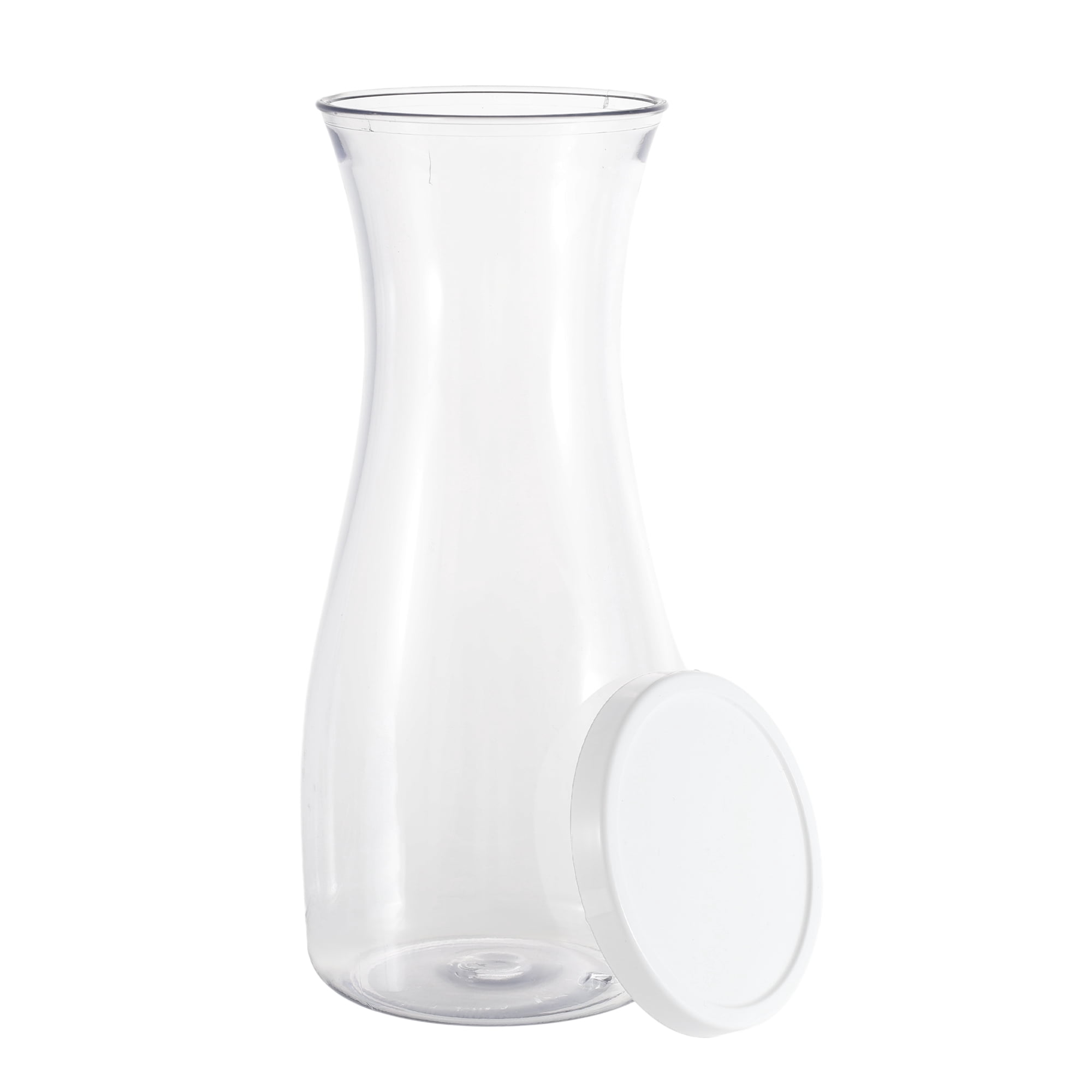 Way To Celebrate Clear Plastic Carafe with Lid, 25.4 fl oz