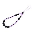 thumbnail image 3 of Almencla Beaded Phone Mobile Phone Case Lanyard for Keychain Phone Camera Black 19cm, 3 of 8