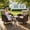 Brown, Brown Full-Weave Rattan, variant on SHGJ&SOFT 3-Piece Patio Conversation Set with Thick Cushions and Glass Table, Modern PE Rattan Outdoor Furniture for Deck, Porch or Garden (Navy Blue)