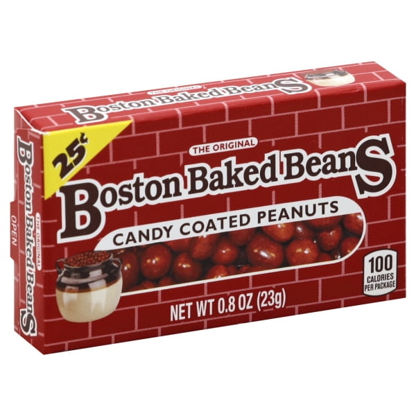 Ferrara Candy Boston Baked Beans Candy Coated Peanuts, 0.8 oz