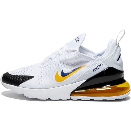 Big Kid's Nike Air Max 270 White/White-University Gold (FJ4590 100) - 4.5