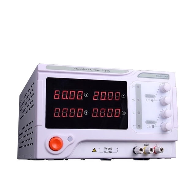 Alimentation Électrique Stabilisée Réglable 0-60V DC 10A 20A 30A 50A Haute Puissance, Facile à Utiliser