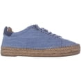 thumbnail image 4 of MARC FISHER Womens Light Blue Denim Espadrille Padded Ltd Mandia2 Round Toe Platform Lace-Up Athletic Sneakers Shoes 6.5 M, 4 of 6