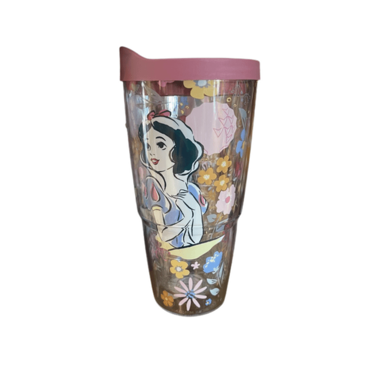 Small Flared Edge Tumbler Cup with Flowers and Butterfly ~ 3 in. dia. – Art  Füzd