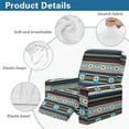 thumbnail image 5 of Kuiaobaty Aztec Pattern Recliner Couch Cover with Pocket Stretch Reclining Sofa Slipcover Breathable Recliner Chair Cover Large Reclining Slipcover for Living Room, 5 of 8