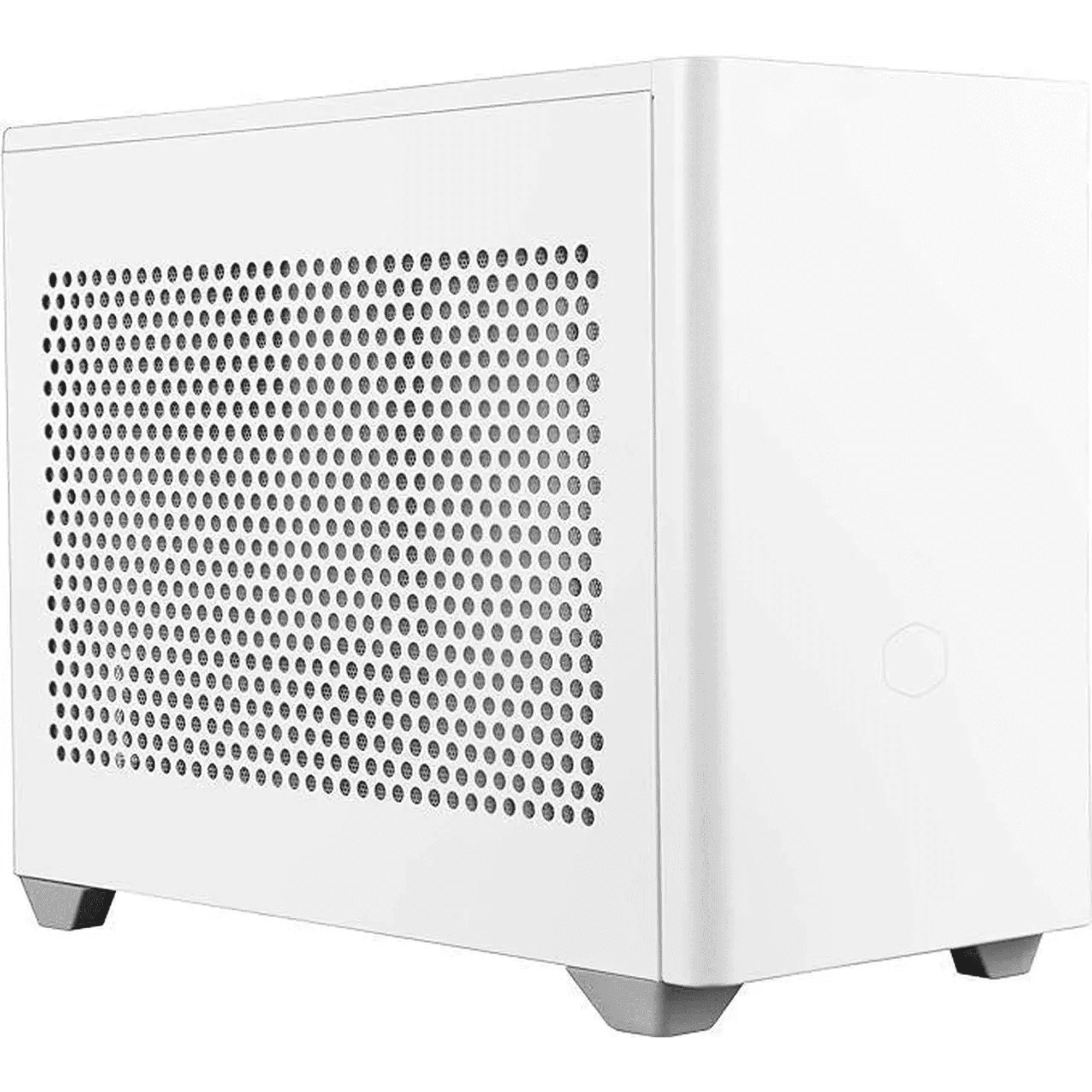 AVGPC Mini-X Gaming PC - Ryzen 7 5700X RX 9060 XT 8G VRAM, 16GB DDR4 RAM, 1TB NVME M.2 SSD, Heat-Pipe Cooler, ARGB Fans, Wifi/AC, mini Case, Windows 11 white