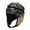 Flame Gray, variant on Luwecf Adjustable Rugby EVA Padded Headgear Football Goalkeeper Soft Head Protection Colorful Blue
