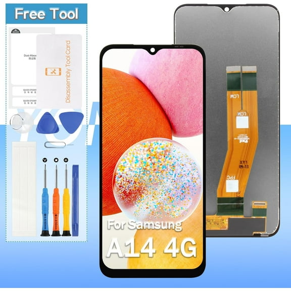 for Samsung Galaxy A14 4G Screen Replacement   SM-A145M SM-A145P SM-A145R 6.6" LCD Display Touch Digitizer Assembly(Not for A14 5G)