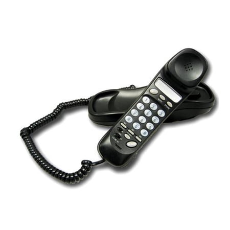 Cortelco Trendline 6150 Basic Phone - 1 x Phone Line(s) - Black