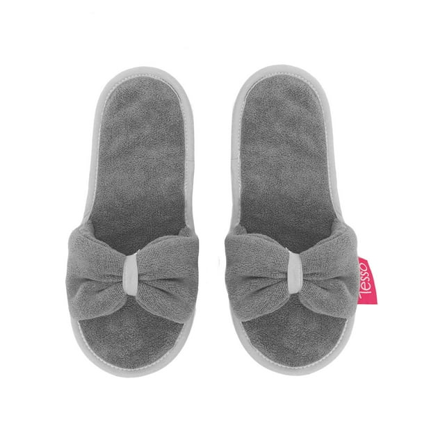 Pantuflas de baño Gris 6/7 CHIQUI MUNDO TESSO Pantuflas de baño Gris 6/7