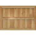 thumbnail image 2 of 32 1/4"W X 22"H Timbercraft Six 5 3/8" Boards Framed Board-N-Batten Shutters, Rough Sawn Western Red Cedar (Per Pair), 2 of 13